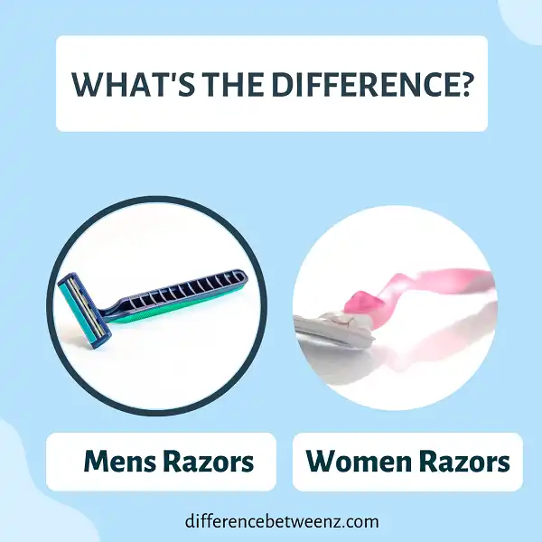 Difference between Mens and Womens Razors
