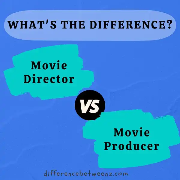 Difference between Movie Director and Producer