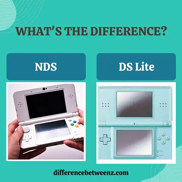 Difference between NDS and DS Lite