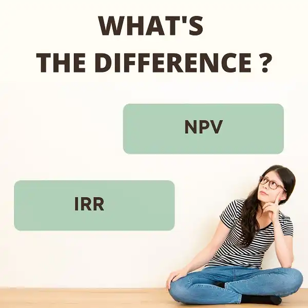 Difference between NPV and IRR