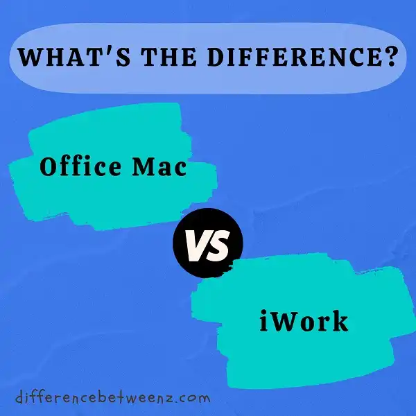 Difference between Office Mac and iWork