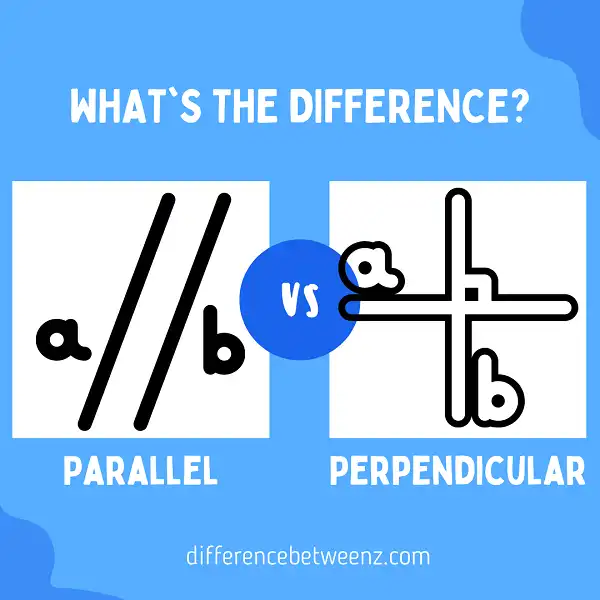 Difference between Parallel and Perpendicular