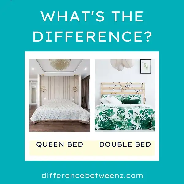 Difference between Queen Bed and Double Bed