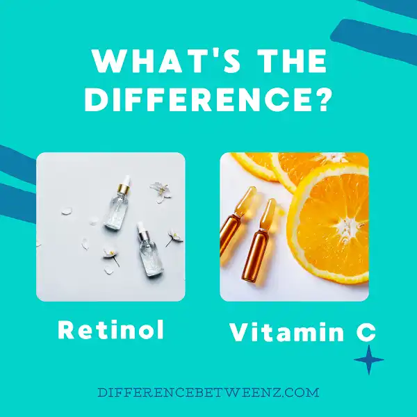 Difference between Retinol and Vitamin