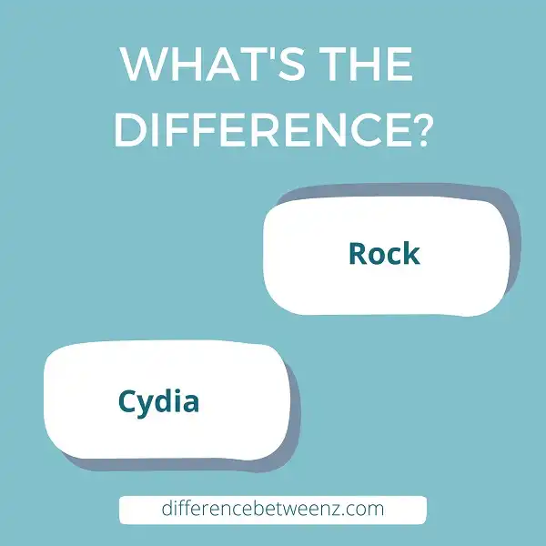 Difference between Rock and Cydia