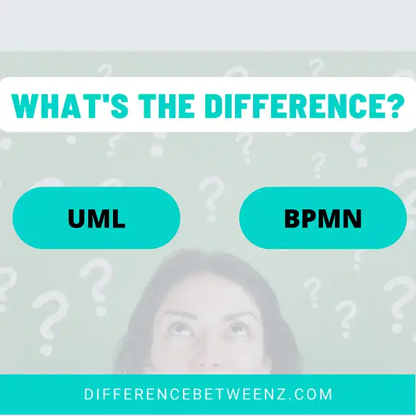 Difference between UML and BPMN