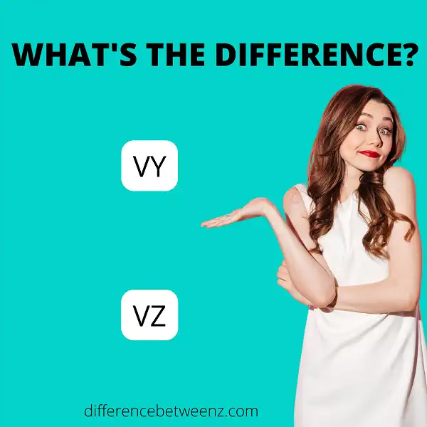 Difference between VY and VZ