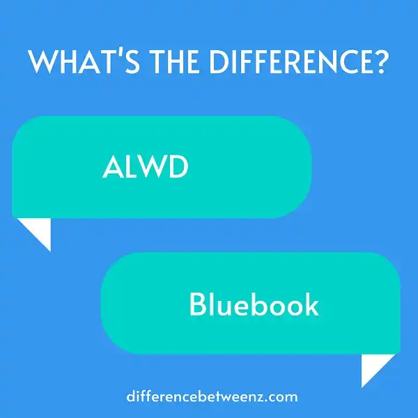 Difference between ALWD and Bluebook