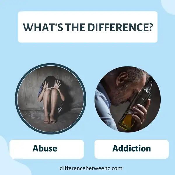 Difference between Abuse and Addiction