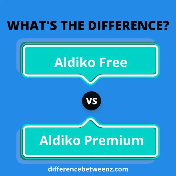 Difference Between Aldiko Free And Aldiko Premium Difference Betweenz