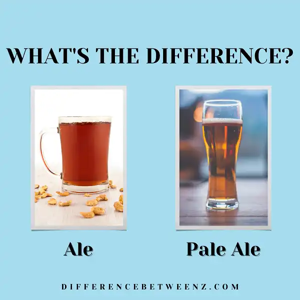 Difference between Ale and Pale Ale