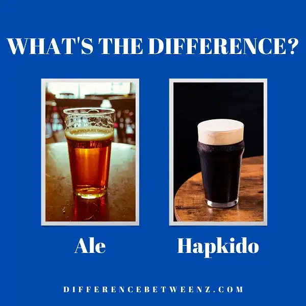 Difference between Ale and Stout