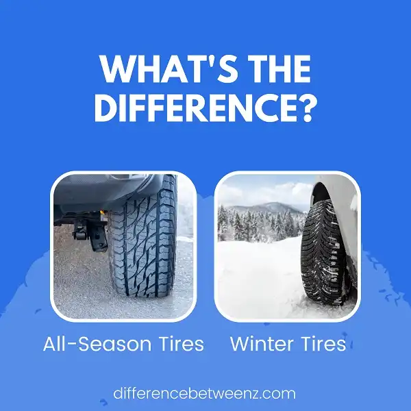 Difference between All-Season and Winter Tires