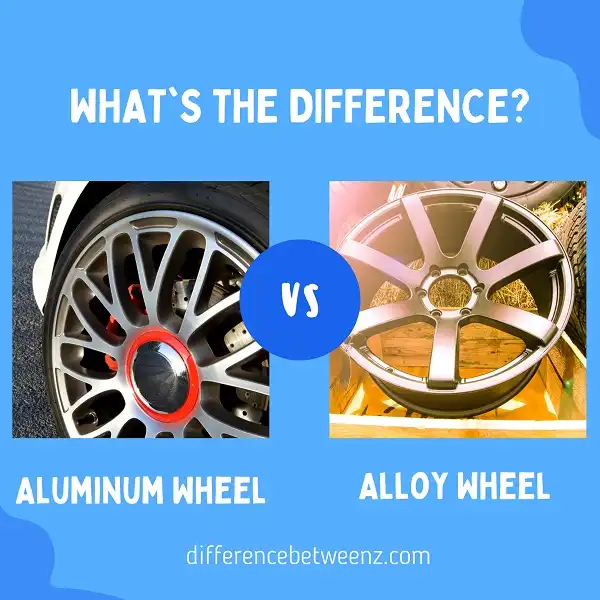 Difference between Aluminum and Alloy Wheels