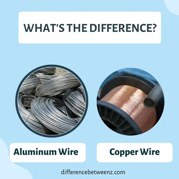 Difference between Aluminum and Copper Wire