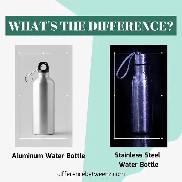 Difference between Aluminum and Stainless Steel Water Bottles