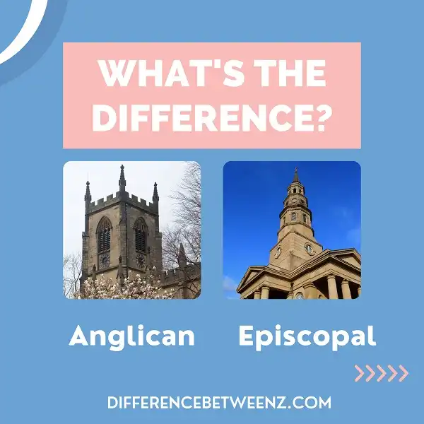 Difference between Anglican and Episcopal