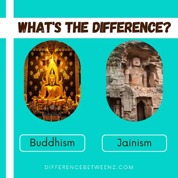 Difference between Buddhism and Jainism