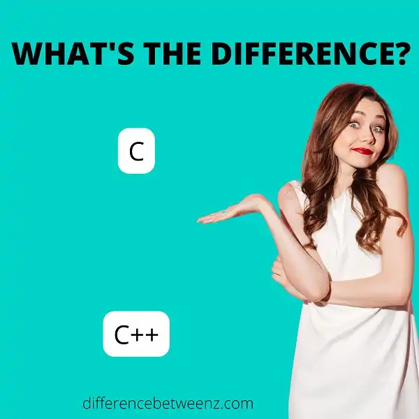 Difference between C and C++