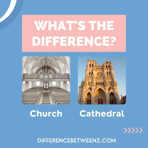 Difference between Church and Cathedral