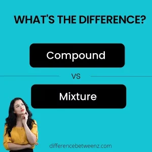 Difference between Compound and Mixture