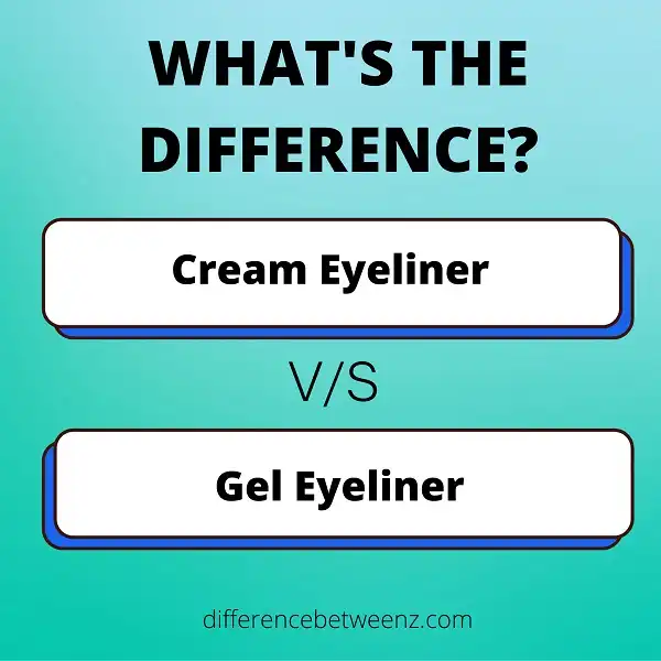 Difference between Cream and Gel Eyeliner