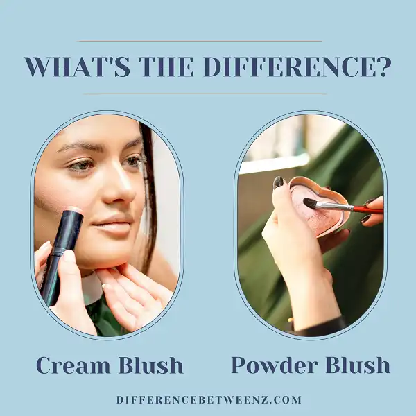 Difference between Cream and Powder Blush