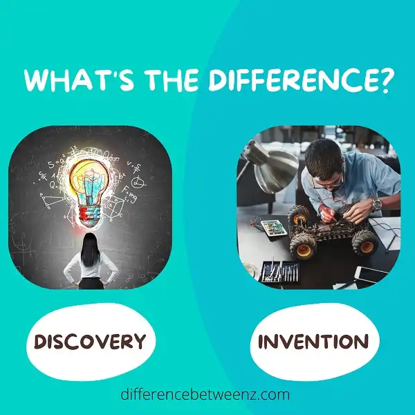 Difference between Discovery and Invention