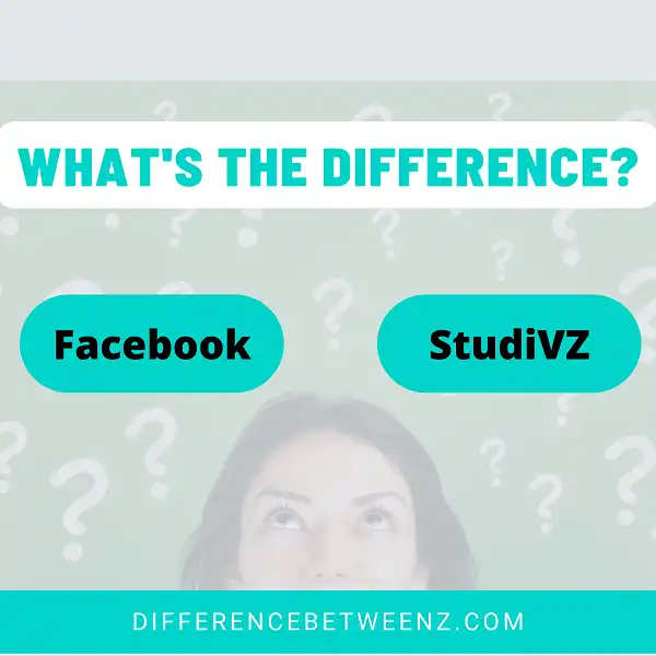 Difference between Facebook and StudiVZ