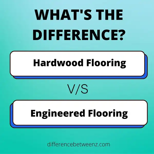Difference between Hardwood and Engineered Flooring