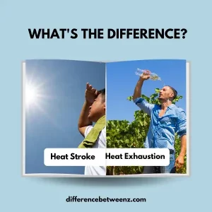 Difference between Heat Stroke and Heat Exhaustion