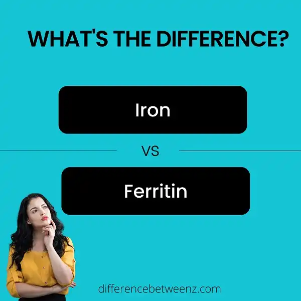 Difference between Iron and Ferritin