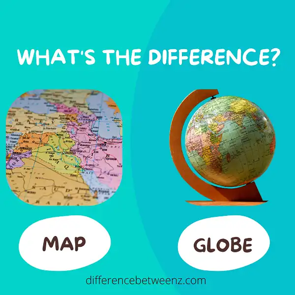 Difference Between Map And Globe.webp