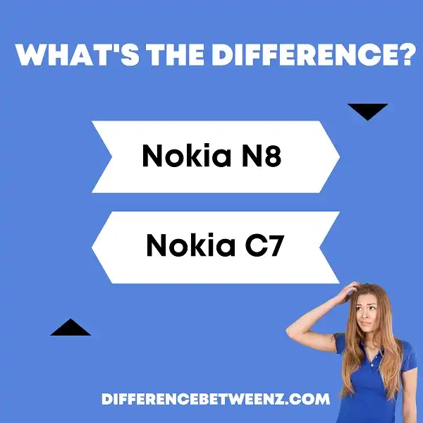 Difference between Nokia N8 and Nokia C7
