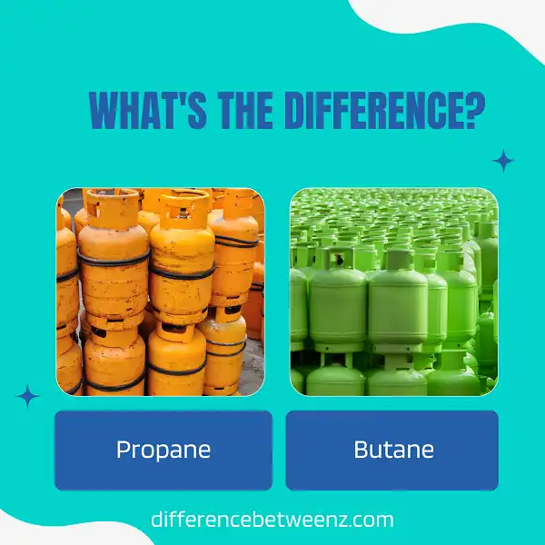 Difference between Propane and Butane