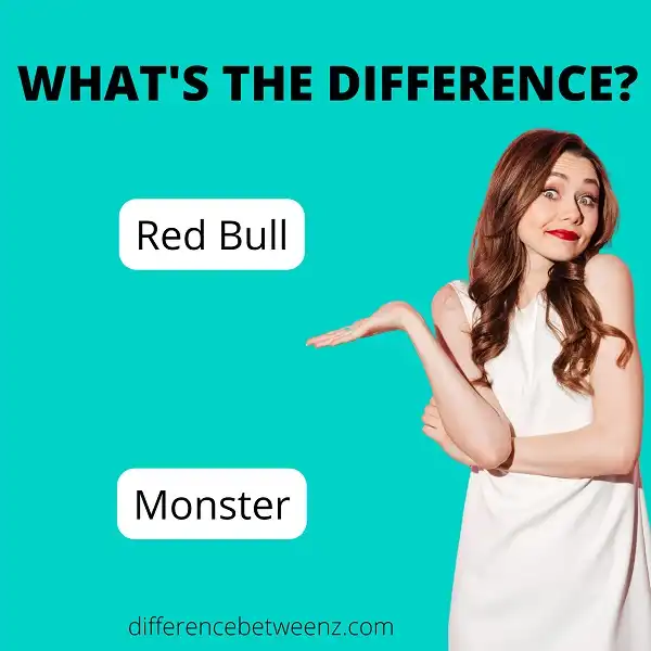 Difference between Red Bull and Monster