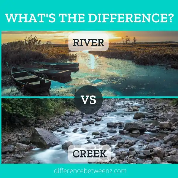 Difference Between Creek and Stream