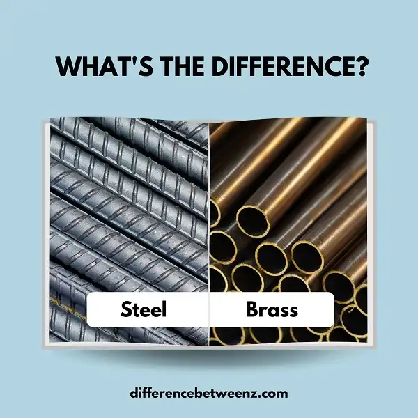 Difference between Steel and Brass