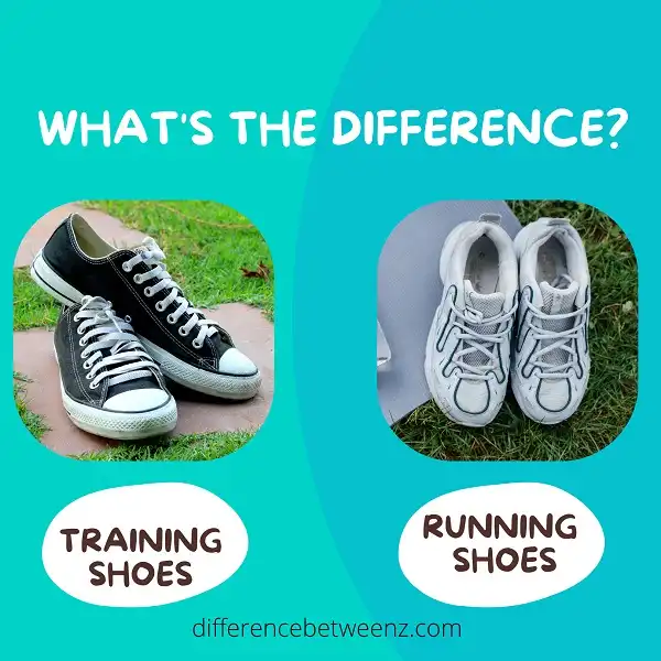Difference between Training and Running Shoes