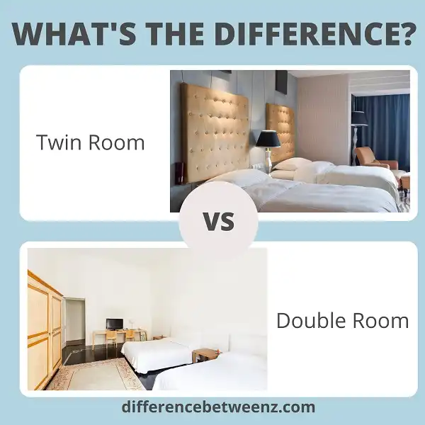 Difference between Twin and Double Room