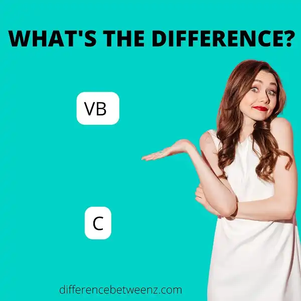 Difference between VB and C