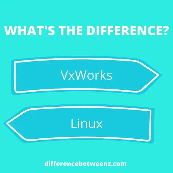 Difference between VxWorks and Linux