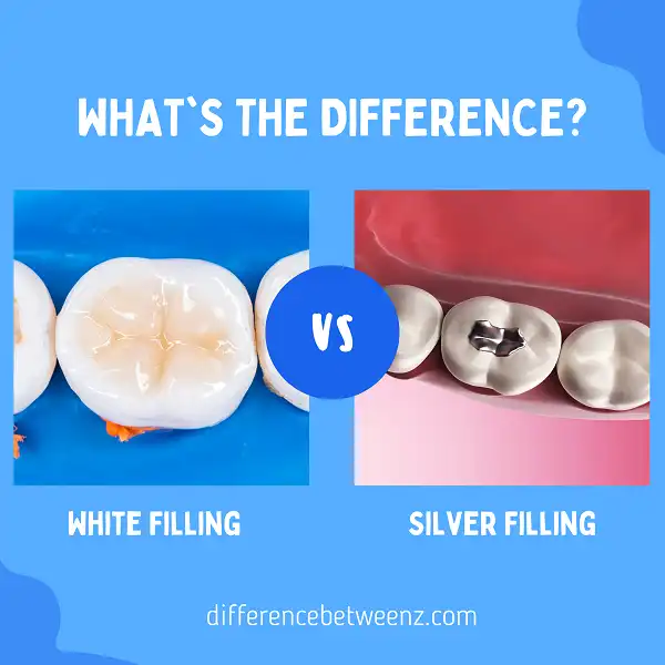 Difference between White Fillings and Silver Fillings