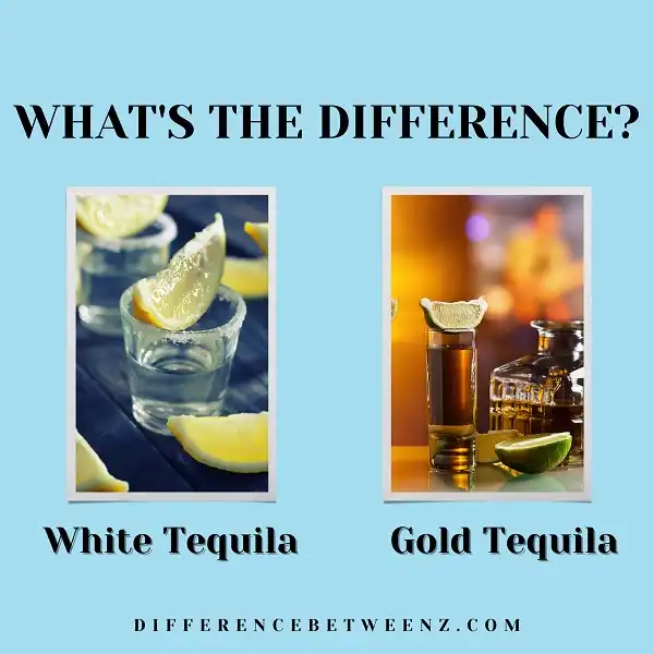 Difference between White and Gold Tequila