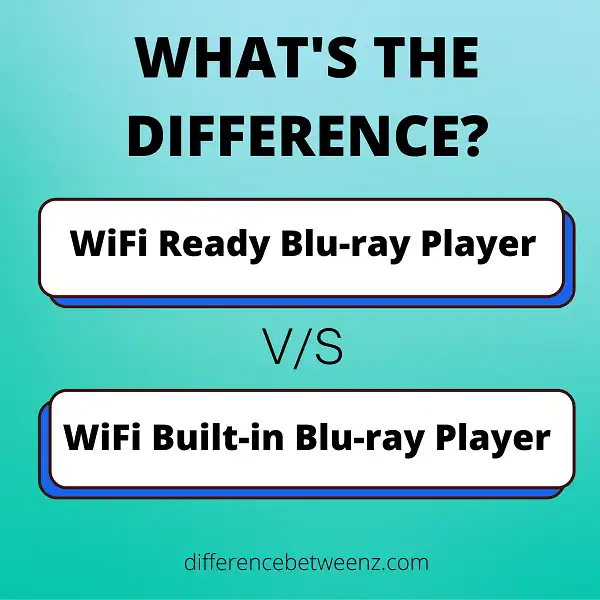 Difference between WiFi Ready and WiFi Built-in Blu-ray Players
