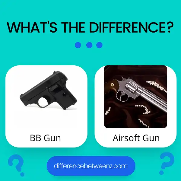 Difference Between BB Guns And Airsoft Guns - Difference Betweenz