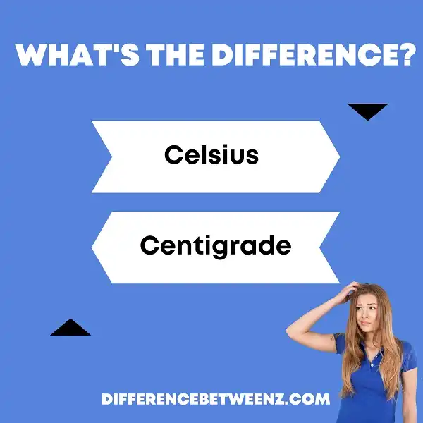 Difference between Celsius and Centigrade