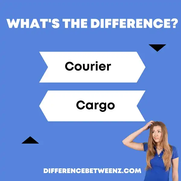 Difference between Courier and Cargo
