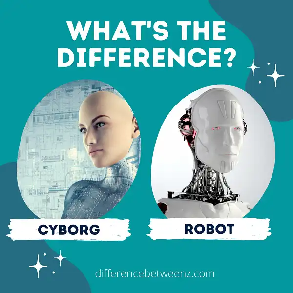 Difference between Cyborg and Robot