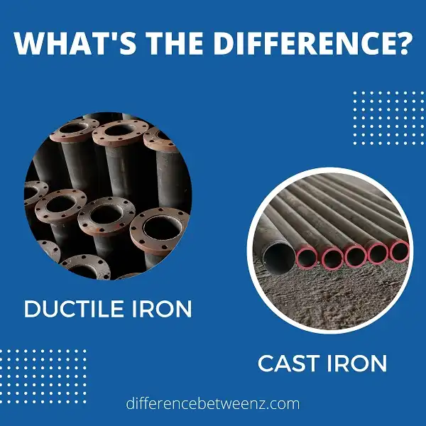 Difference between Ductile Iron and Cast Iron